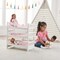 Badger Basket 1-2-3 Convertible Doll Bunk Bed with Bedding and Free Personalization Kit - Pink/Stripe
